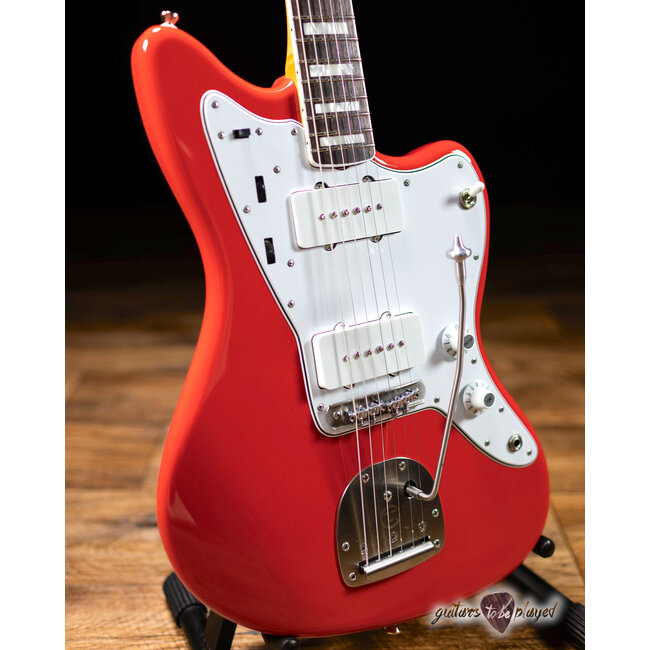 Shelton GalaxyFlite Vintage Pine Body w/ Lambertones Ristrettos – Fiesta Red