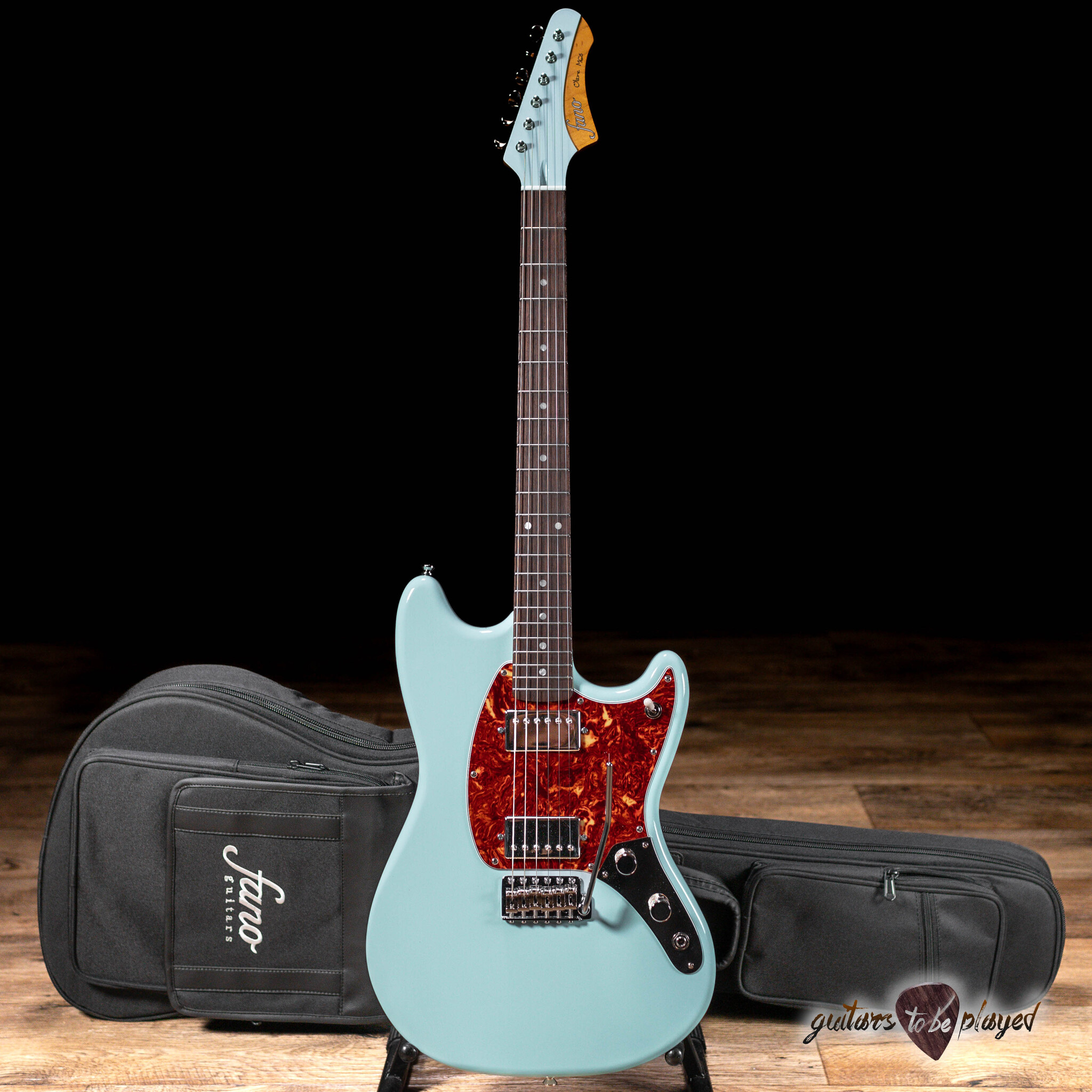 Fano MG6 Oltre Humbucker Guitar w/ Gigbag – Sonic Blue - Guitars
