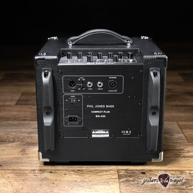 Phil Jones Bass BG-450 Suitcase Compact Plus 4x5” 300W Combo Amp w/ Cover –Black