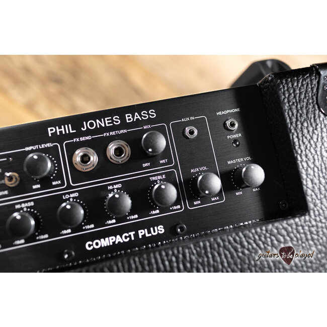 Phil Jones Bass BG-450 Suitcase Compact Plus 4x5” 300W Combo Amp w/ Cover –Black