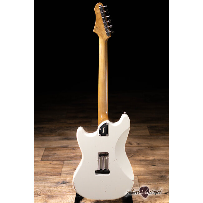 Fano MG6 Oltre Maple Neck Lollar P-90 Guitar w/ Gigbag – Olympic White