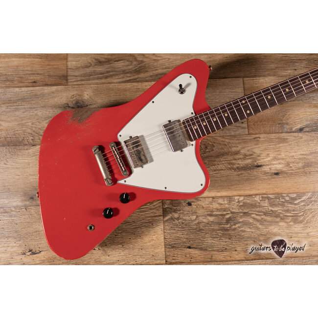Fano PX6 Oltre Humbucker Guitar w/ Gigbag – Fiesta Red