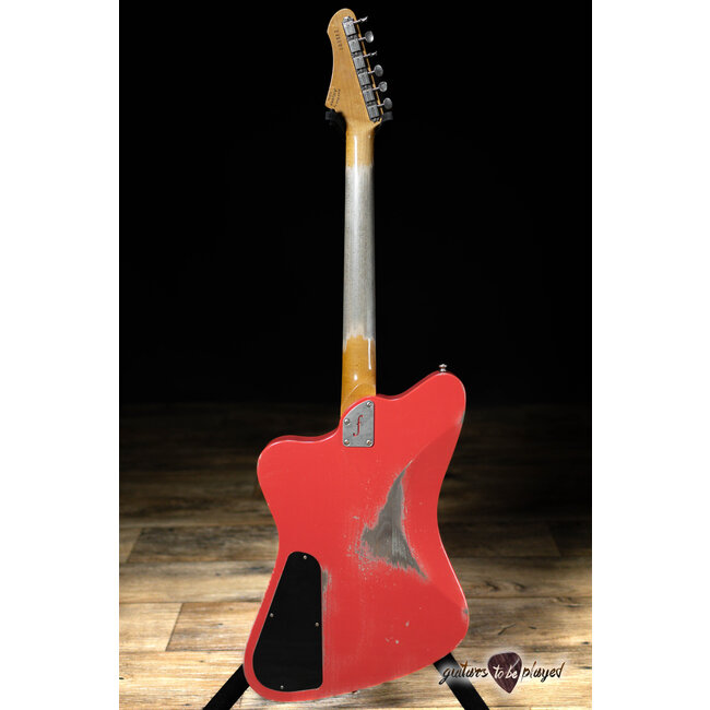 Fano PX6 Oltre Humbucker Guitar w/ Gigbag – Fiesta Red