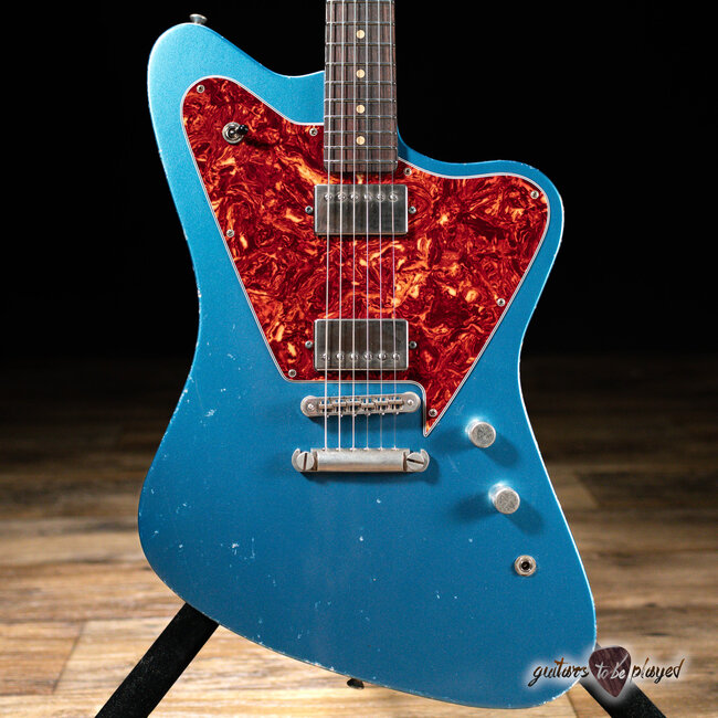 Fano PX6 Oltre Humbucker Guitar w/ Gigbag – Lake Placid Blue