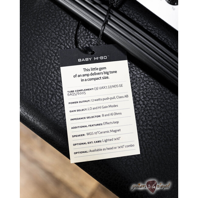 Magnatone Baby M-80 12-Watt Tube 1x10" Combo Amp w/ Cover