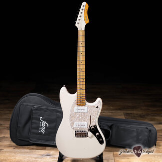 Fano Guitars Fano MG6 Oltre Maple Neck Lollar P-90 Guitar w/ Gigbag – Olympic White