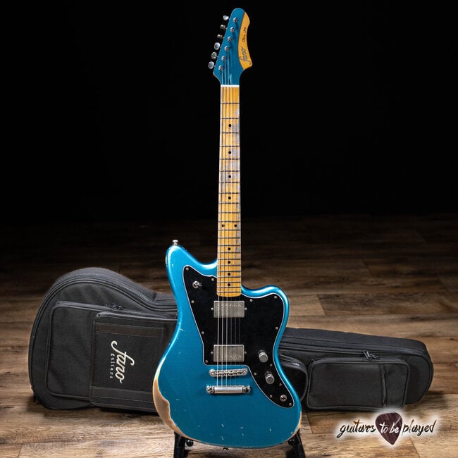 ギター Fano Guitars JM6 Oltre Lake Placid Blue Fano JM6 Oltre Maple Neck Humbucker Guitar – Lake Placid