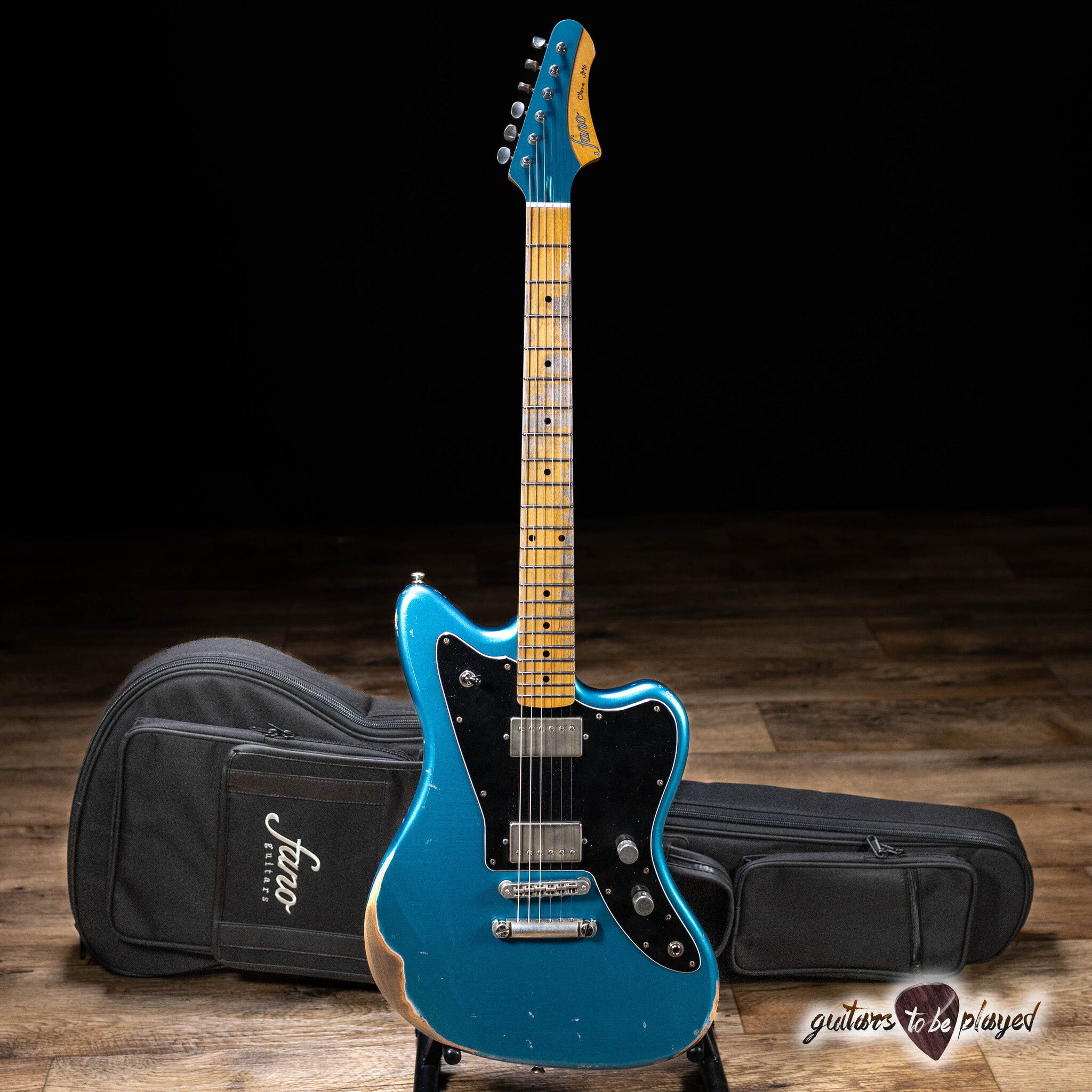 Fano JM6 Oltre Maple Neck Humbucker Guitar – Lake Placid Fano JM6 Oltre Maple Neck Humbucker Guitar – Lake Placid