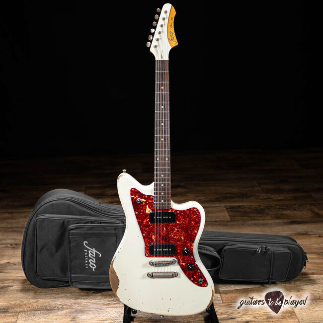 Fano JM6 Oltre P-90 Guitar w/ Gigbag – Olympic White