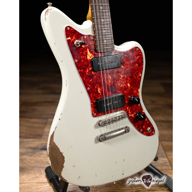 Fano JM6 Oltre P-90 Guitar w/ Gigbag – Olympic White