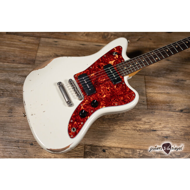 Fano JM6 Oltre P-90 Guitar w/ Gigbag – Olympic White