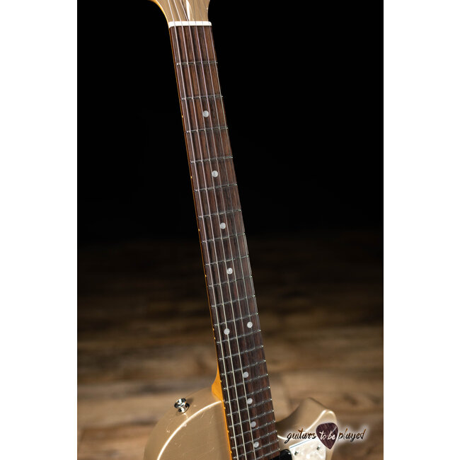 Fano SP6 Oltre P-90/T-Style Guitar w/ Gigbag – Shoreline Gold