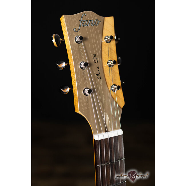 Fano SP6 Oltre P-90/T-Style Guitar w/ Gigbag – Shoreline Gold