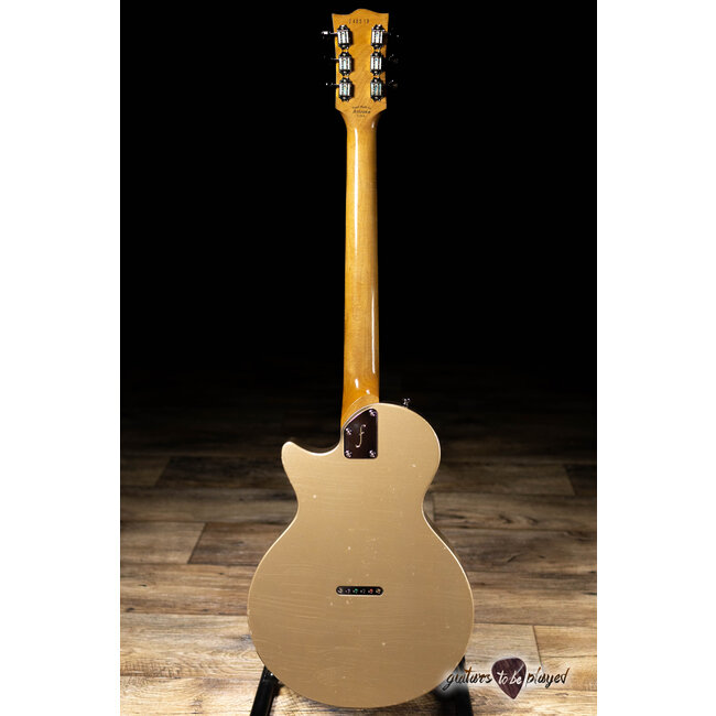 Fano SP6 Oltre P-90/T-Style Guitar w/ Gigbag – Shoreline Gold