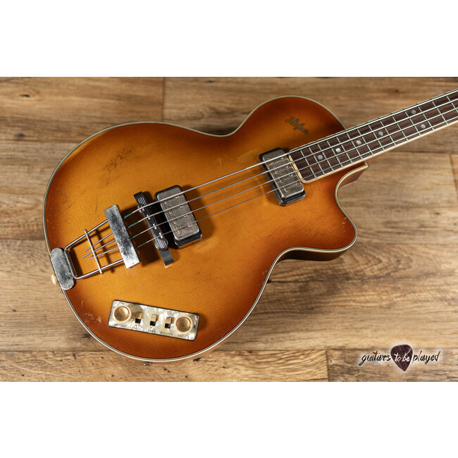 Hofner Limited Edition H500/2-RLC-O 1965 Reissue Club Bass Vintage Relic w/ Case