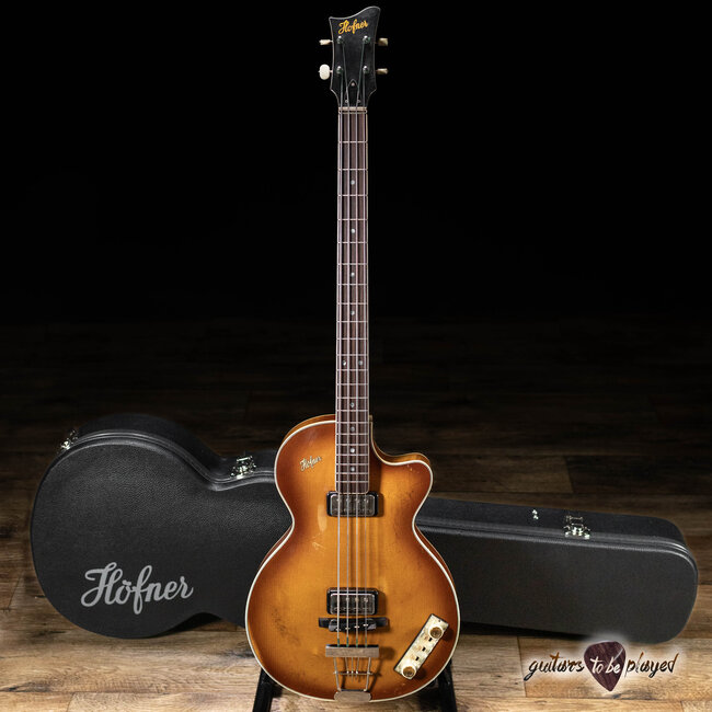 Hofner Limited Edition H500/2-RLC-O 1965 Reissue Club Bass Vintage Relic w/ Case