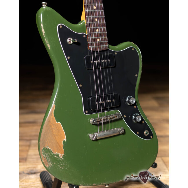 Fano JM6 Oltre P-90 Guitar w/ Gigbag – Olive Green