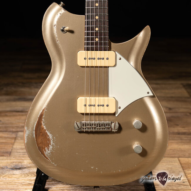 Fano RB6 Oltre P-90 Guitar w/ Gigbag – Shoreline Gold