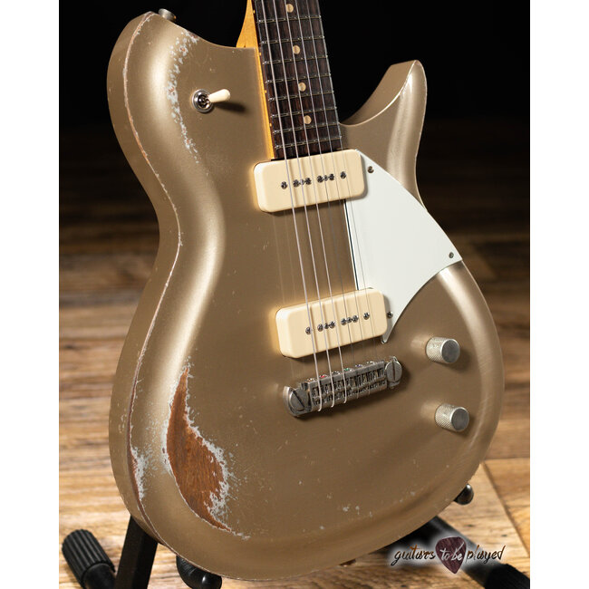 Fano RB6 Oltre P-90 Guitar w/ Gigbag – Shoreline Gold