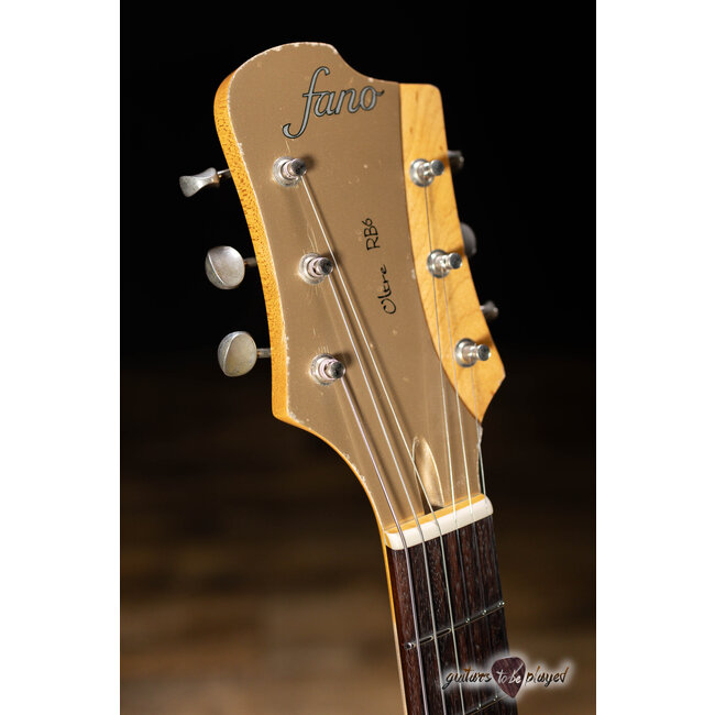 Fano RB6 Oltre P-90 Guitar w/ Gigbag – Shoreline Gold
