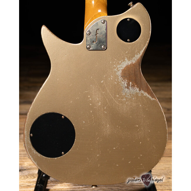 Fano RB6 Oltre P-90 Guitar w/ Gigbag – Shoreline Gold