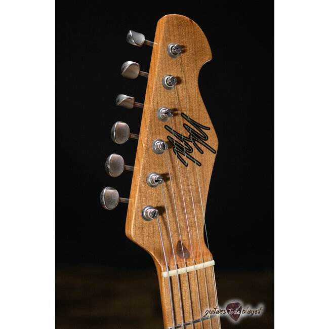 Mario Martin Guitars Swamp Ash T-Style w/ Lollar A3’s – Avocado Mist