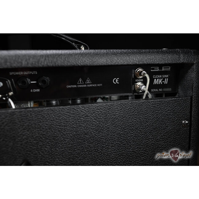 3rd Power Clean Sink MKII 20W 1x12” Combo Amp w/ Warehouse ET65 – Black