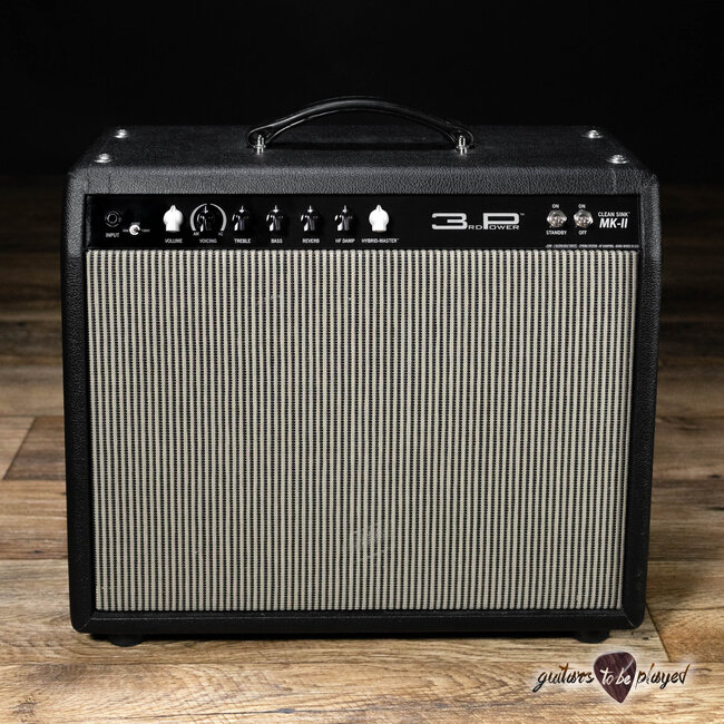 3rd Power Clean Sink MKII 20W 1x12” Combo Amp w/ Warehouse ET65 – Black