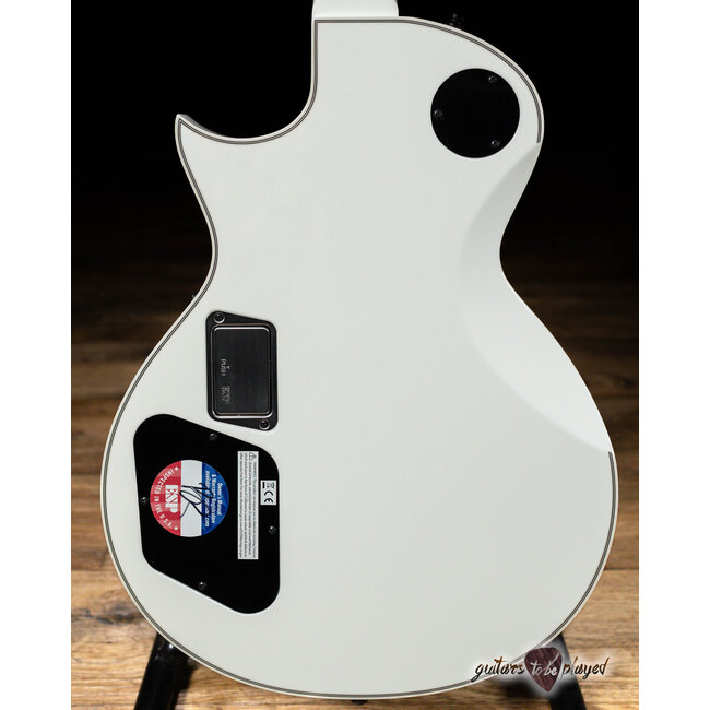 ESP Japan Custom Shop Iron Cross James Hetfield Signature Guitar – Snow White