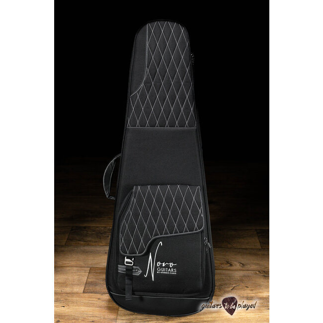 Novo Voltur V2 Gold Hardware w/ Fralin Firebird & HB – Faded Cherry