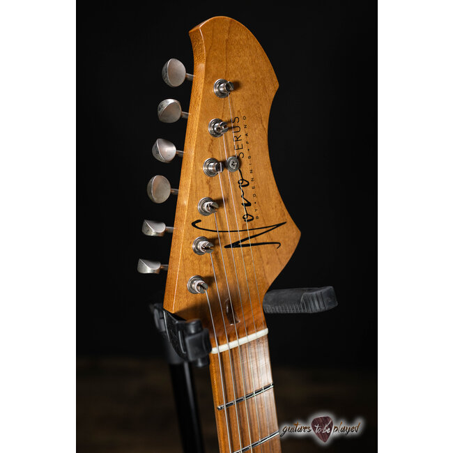 Novo Serus T Custom w/ Maple Neck & Stainless Frets – Charcoal Frost
