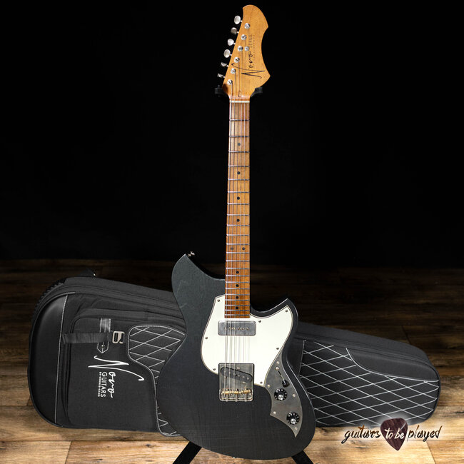 Novo Serus T Custom w/ Maple Neck & Stainless Frets – Charcoal Frost