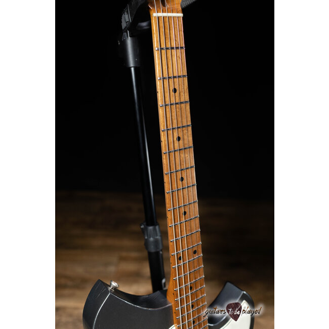 Novo Serus T Custom w/ Maple Neck & Stainless Frets – Charcoal Frost