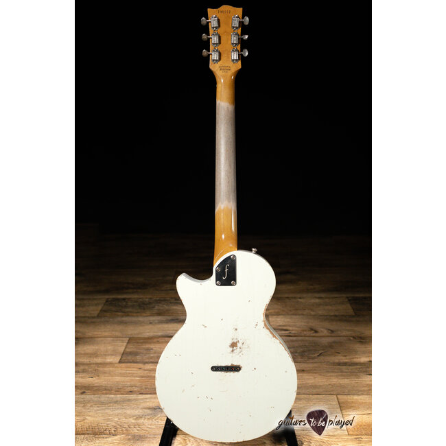 Fano SP6 Oltre Lollar P-90/T-Style Guitar w/ Gigbag – Olympic White