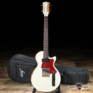 Fano Fano SP6 Oltre Lollar P-90/T-Style Guitar w/ Gigbag – Olympic White