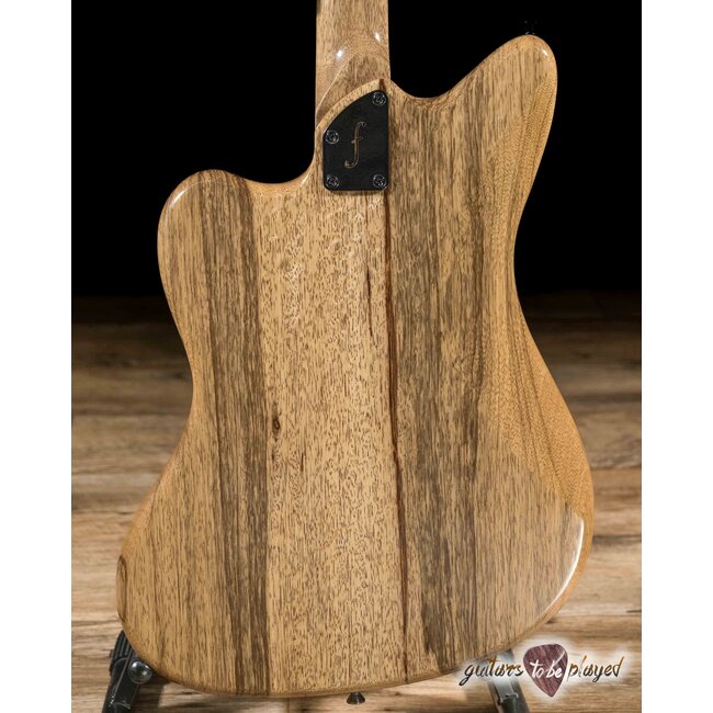 Fano JM6 Alt de Facto Lollar Imperial Guitar w/ Gigbag – Black Limba