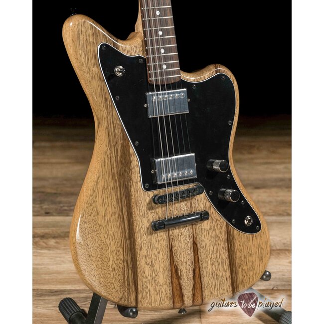 Fano JM6 Alt de Facto Lollar Imperial Guitar w/ Gigbag – Black Limba