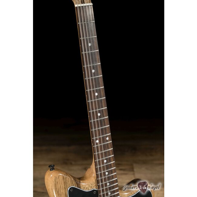 Fano JM6 Alt de Facto Lollar Imperial Guitar w/ Gigbag – Black Limba