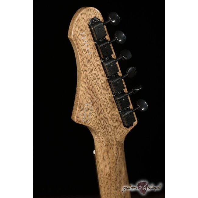 Fano JM6 Alt de Facto Lollar Imperial Guitar w/ Gigbag – Black Limba