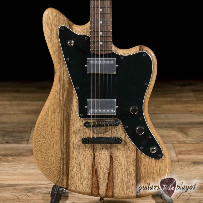 Fano JM6 Alt de Facto Lollar Imperial Guitar w/ Gigbag – Black Limba