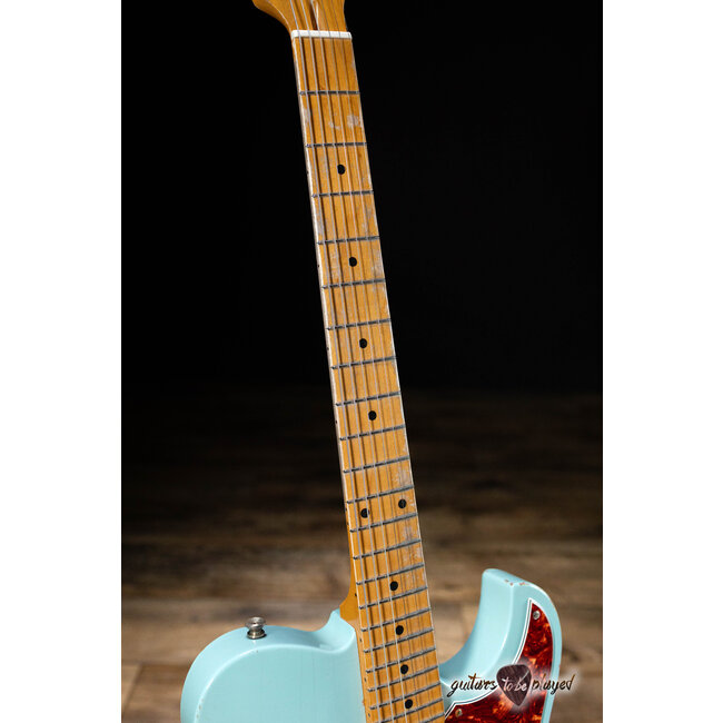 Fano TC6 Oltre Maple Neck P-90 Guitar w/ Gigbag – Sonic Blue