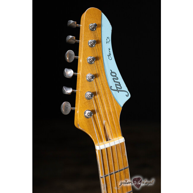 Fano TC6 Oltre Maple Neck P-90 Guitar w/ Gigbag – Sonic Blue