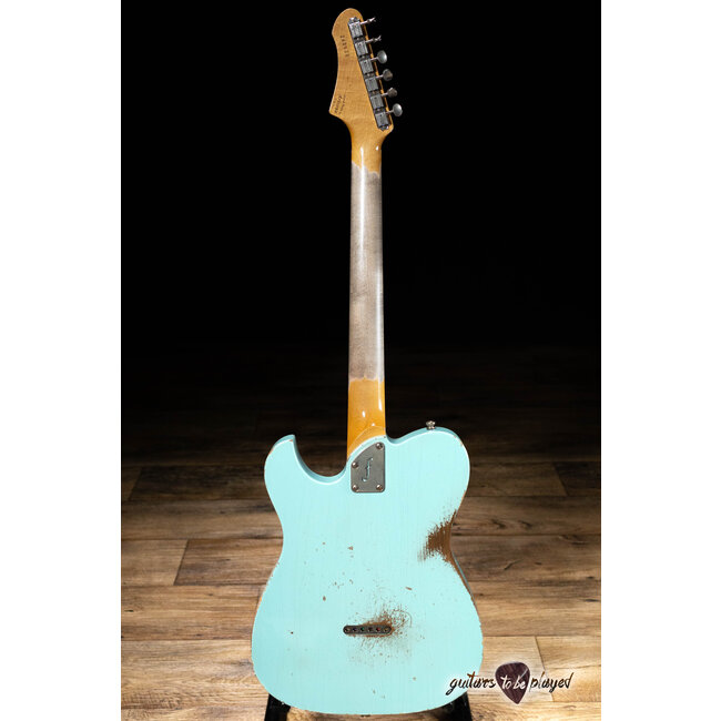 Fano TC6 Oltre Maple Neck P-90 Guitar w/ Gigbag – Sonic Blue