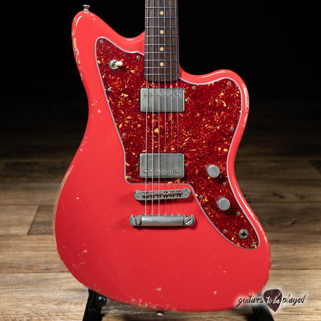 Fano JM6 Oltre Lollar Imperial Guitar w/ Gigbag – Fiesta Red