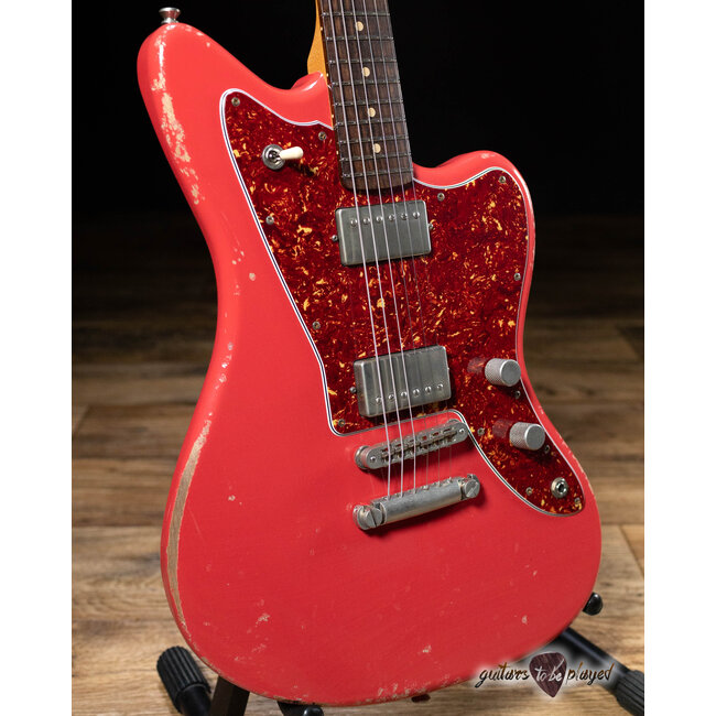 Fano JM6 Oltre Lollar Imperial Guitar w/ Gigbag – Fiesta Red