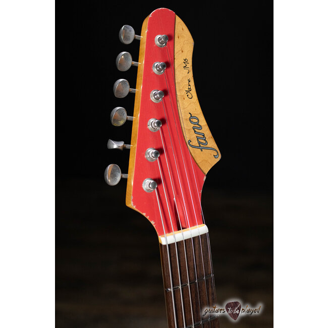 Fano JM6 Oltre Lollar Imperial Guitar w/ Gigbag – Fiesta Red