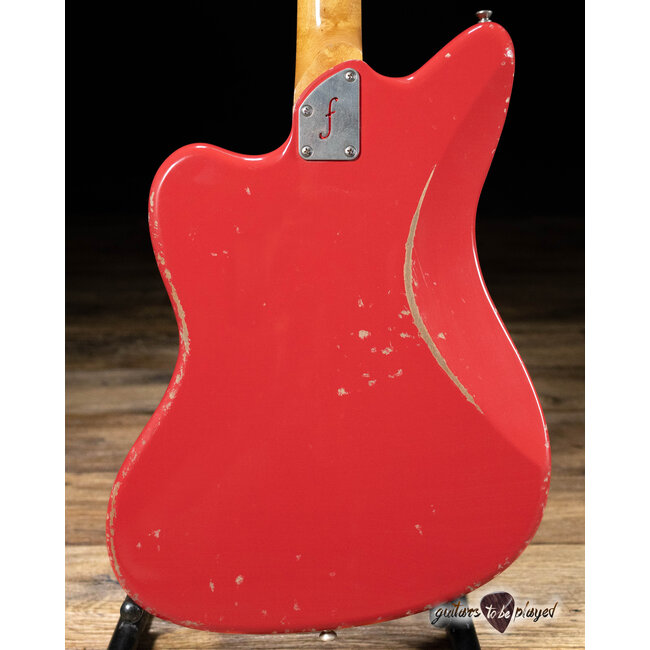 Fano JM6 Oltre Lollar Imperial Guitar w/ Gigbag – Fiesta Red