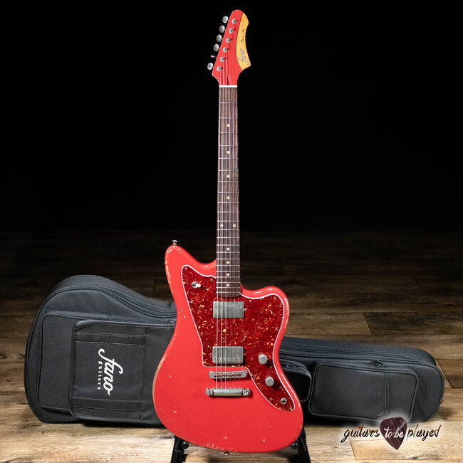 Fano JM6 Oltre Lollar Imperial Guitar w/ Gigbag – Fiesta Red