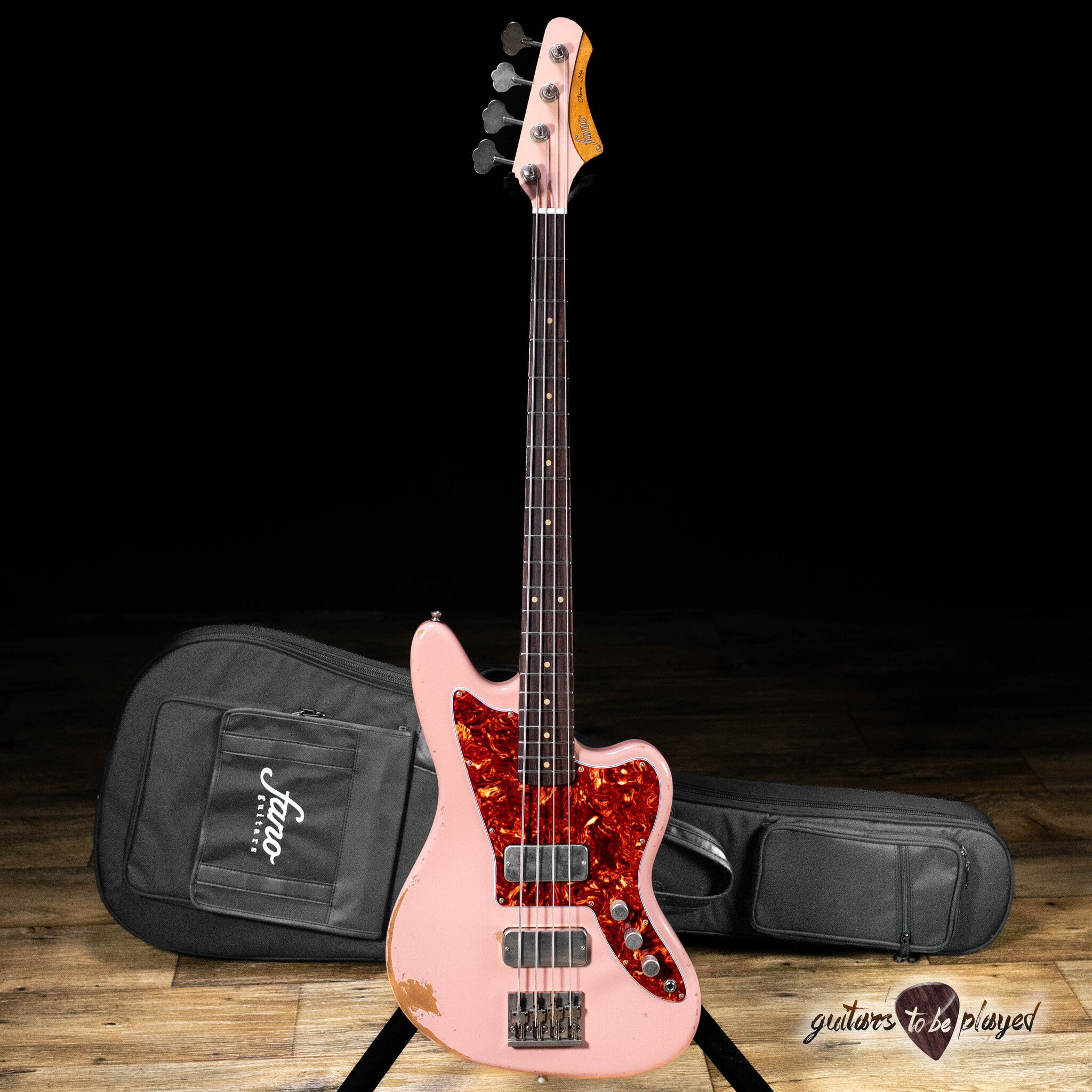古着人気アイテム Fano Pink Shell – Gigbag w/ Bass Electric Oltre JM4 ベース