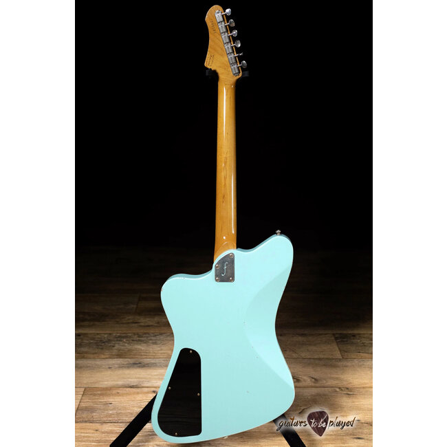 Fano PX6 Oltre Lollar P-90 Guitar w/ Gigbag – Sonic Blue